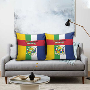Central African Republic Pillow Cover Happy Republic Day