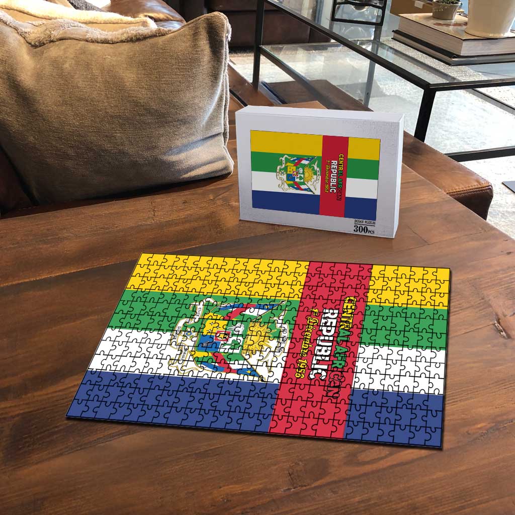 Central African Republic Puzzle Happy Republic Day