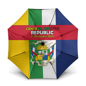 Central African Republic Umbrella Happy Republic Day