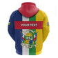 Personalized CAR Republic Day Zip Hoodie Zo Kwe Zo - African Pride