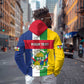 Personalized CAR Republic Day Zip Hoodie Zo Kwe Zo - African Pride