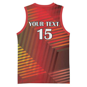 Kenya Athletics Basketball Jersey Go Champions Go LT15