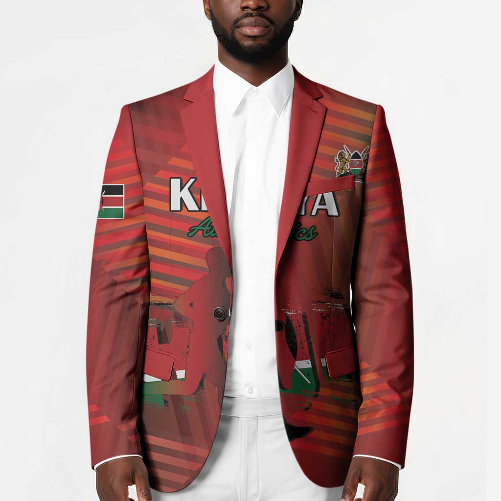 Custom Kenya Athletics Blazer Run Faster