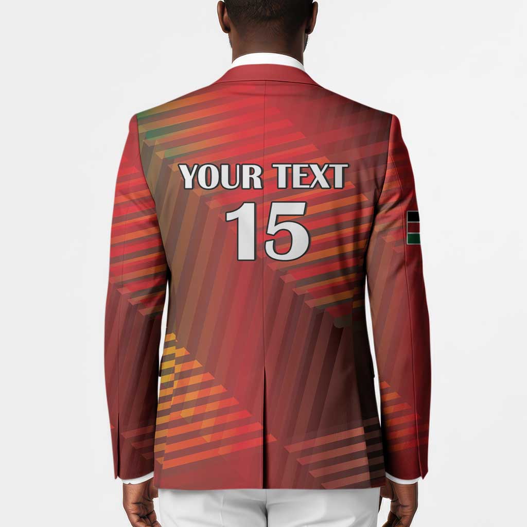 Custom Kenya Athletics Blazer Run Faster