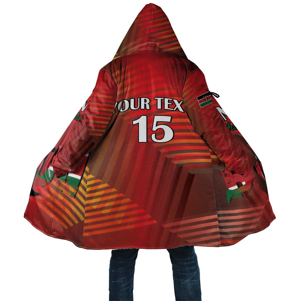 Custom Kenya Athletics Cloak Run Faster