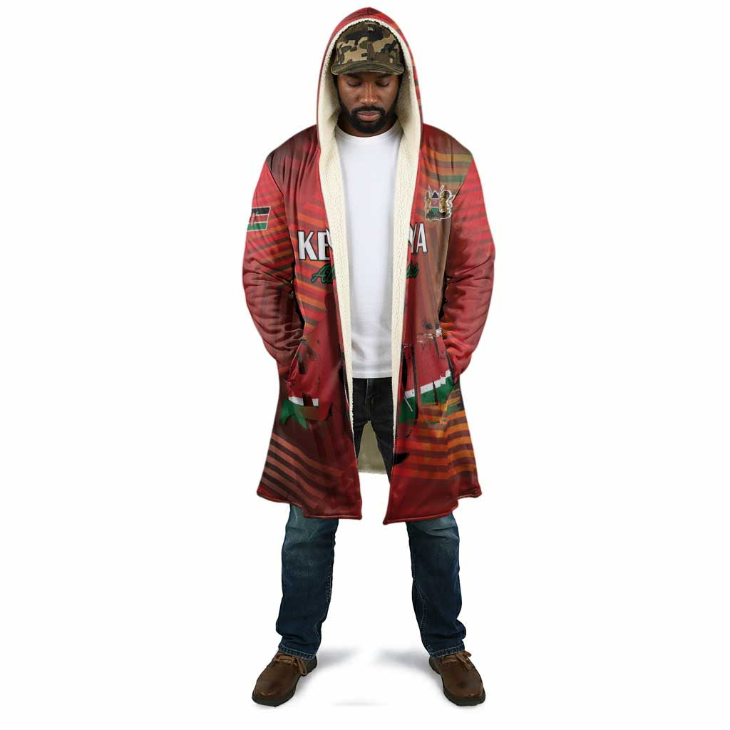 Custom Kenya Athletics Cloak Run Faster