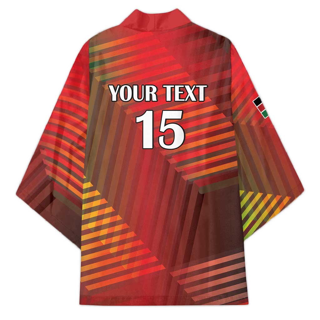 Custom Kenya Athletics Kimono Run Faster
