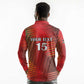 Kenya Athletics Long Sleeve Polo Shirt Go Champions Go - African Pride