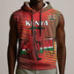 Kenya Athletics Sleeveless Hoodie Go Champions Go - African Pride