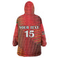 Kenya Athletics Wearable Blanket Hoodie Go Champions Go - African Pride