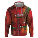 Kenya Athletics Zip Hoodie Go Champions Go - African Pride
