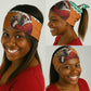 Afro Ivory Coast Christmas Neck Gaiter Black Santa Afishapa - African Pattern LT15
