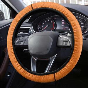 Afro Ivory Coast Christmas Steering Wheel Cover Black Santa Afishapa - African Pattern