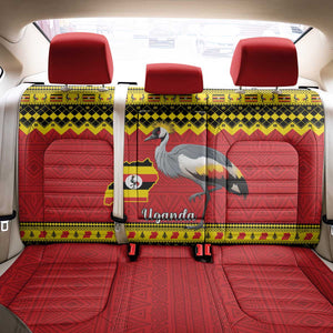 Afro Uganda Christmas Back Car Seat Cover Grey Crowned Crane Sekukkulu Ennugi