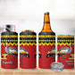 Afro Uganda Christmas 4 in 1 Can Cooler Tumbler Grey Crowned Crane Sekukkulu Ennugi