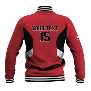 Custom Egypt Football Baseball Jacket Pharaohs Road To The World 2026 - African Pride