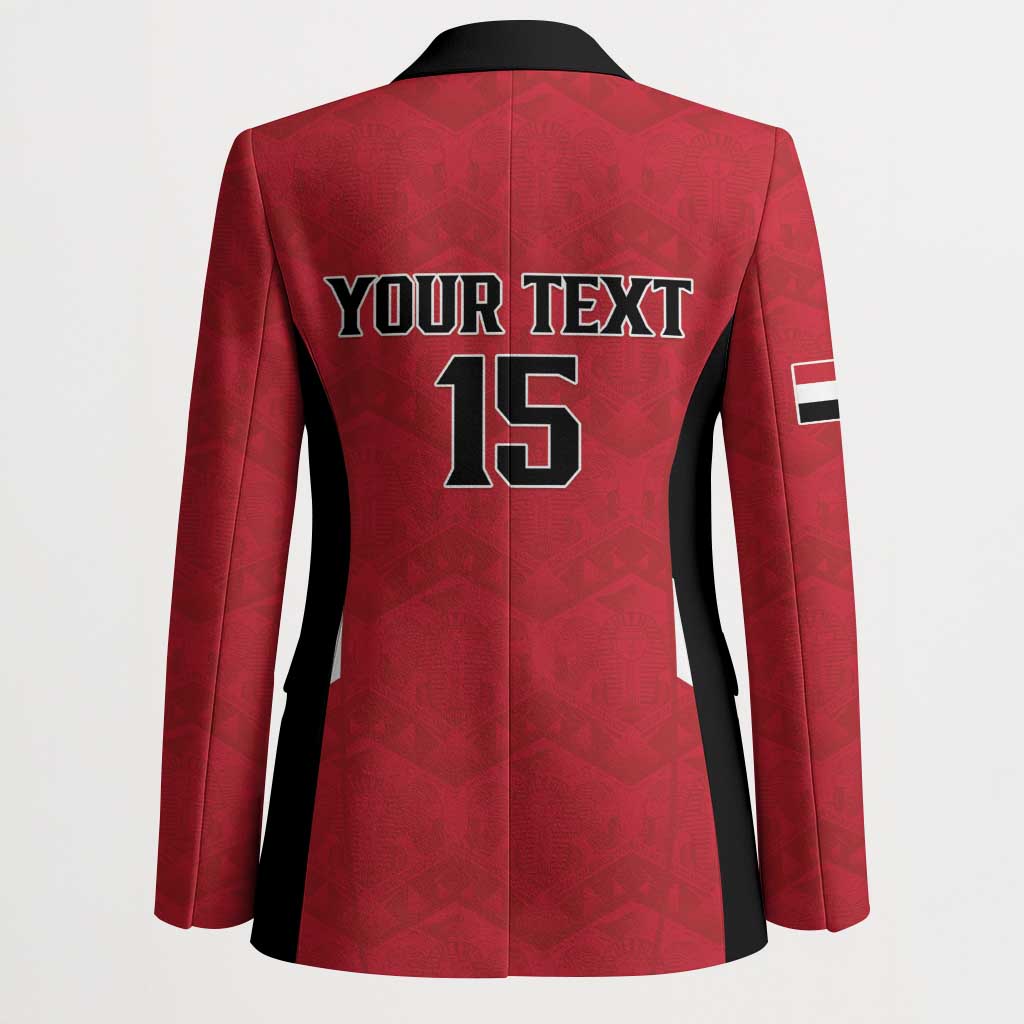 Custom Egypt Football Blazer Pharaohs Road To The World 2026 - African Pride