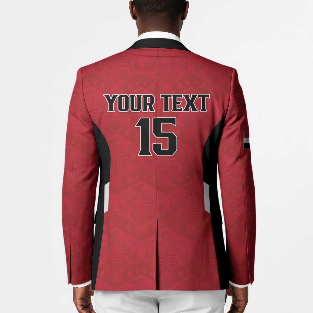 Custom Egypt Football Blazer Pharaohs Road To The World 2026 - African Pride