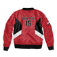 Custom Egypt Football Bomber Jacket Pharaohs Road To The World 2026 - African Pride
