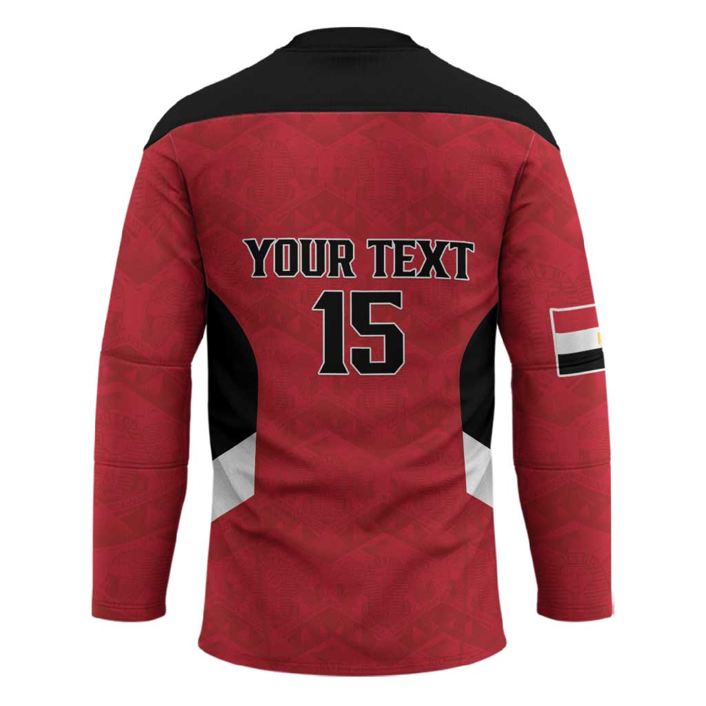 Custom Egypt Football Hockey Jersey Pharaohs Road To The World 2026 - African Pride