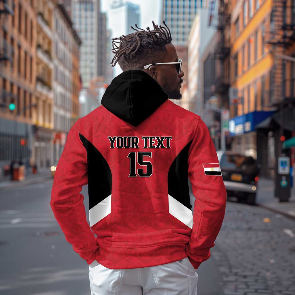 Custom Egypt Football Hoodie Pharaohs Road To The World 2026 - African Pride
