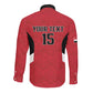 Custom Egypt Football Long Sleeve Button Shirt Pharaohs Road To The World 2026 - African Pride