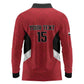Custom Egypt Football Long Sleeve Polo Shirt Pharaohs Road To The World 2026 - African Pride