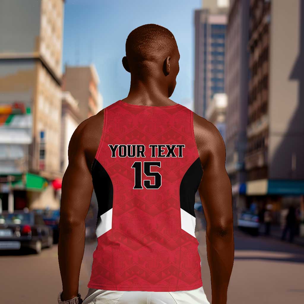 Custom Egypt Football Men Tank Top Pharaohs Road To The World 2026 - African Pride