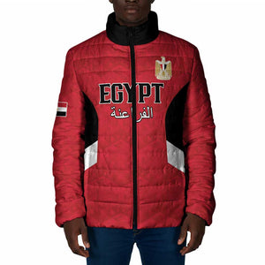 Custom Egypt Football Padded Jacket Pharaohs Road To The World 2026 - African Pride