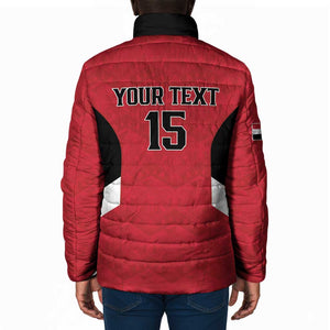 Custom Egypt Football Padded Jacket Pharaohs Road To The World 2026 - African Pride