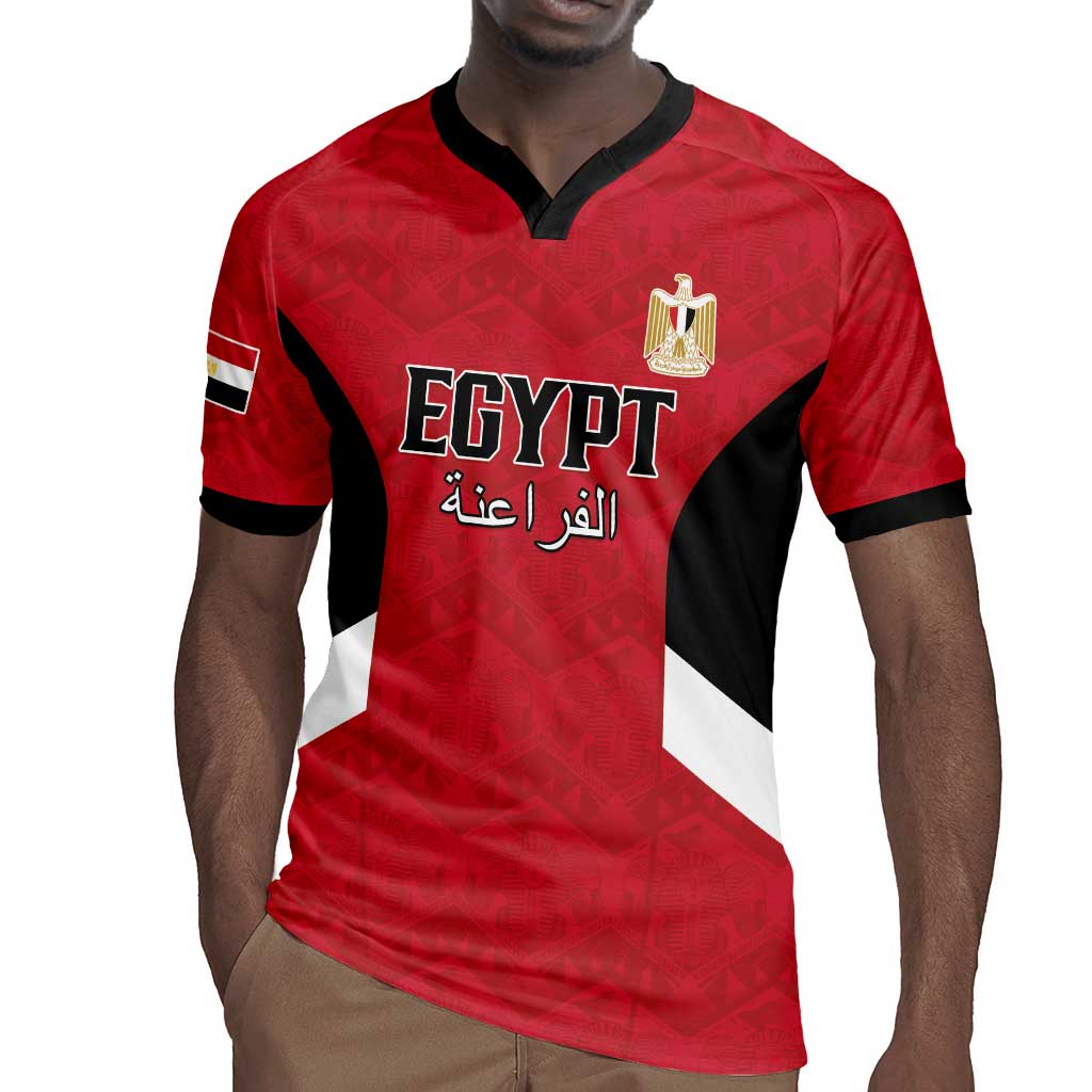 Custom Egypt Football Rugby Jersey Pharaohs Road To The World 2026 - African Pride