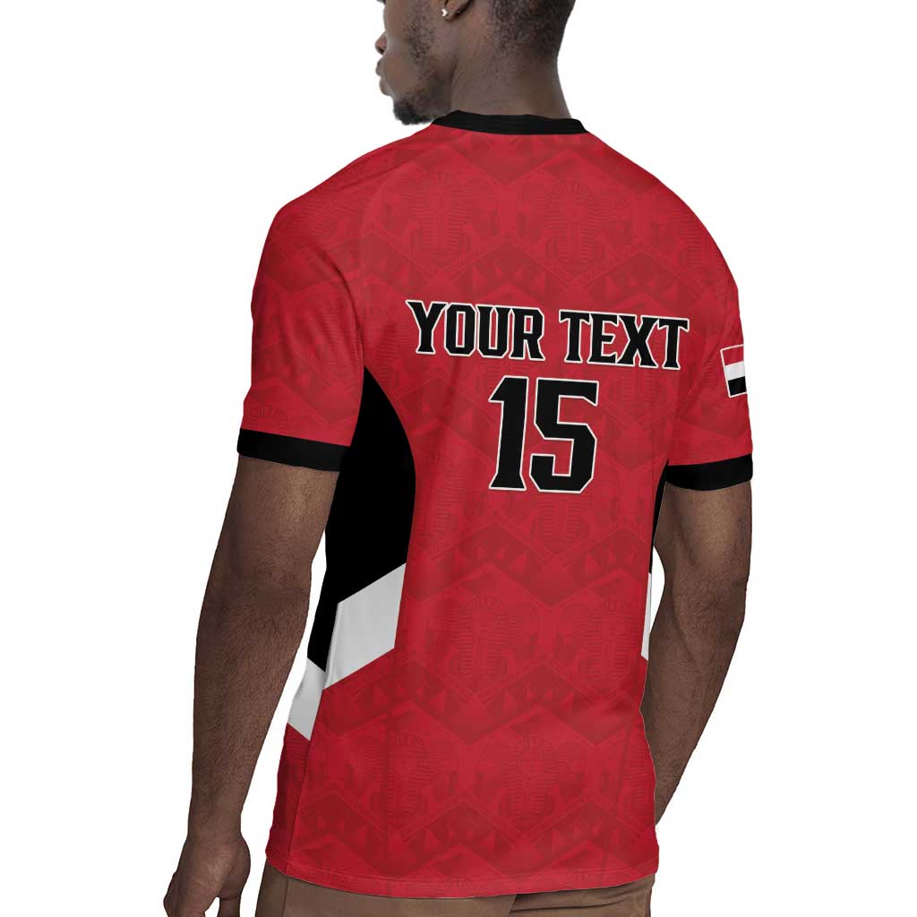 Custom Egypt Football Rugby Jersey Pharaohs Road To The World 2026 - African Pride