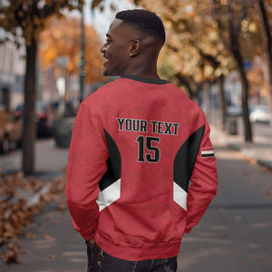 Custom Egypt Football Sweatshirt Pharaohs Road To The World 2026 - African Pride