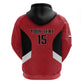 Custom Egypt Football Zip Hoodie Pharaohs Road To The World 2026 - African Pride