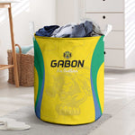 Gabon Football Laundry Basket Go Champions Les Pantheres - African Pride