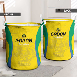 Gabon Football Laundry Basket Go Champions Les Pantheres - African Pride