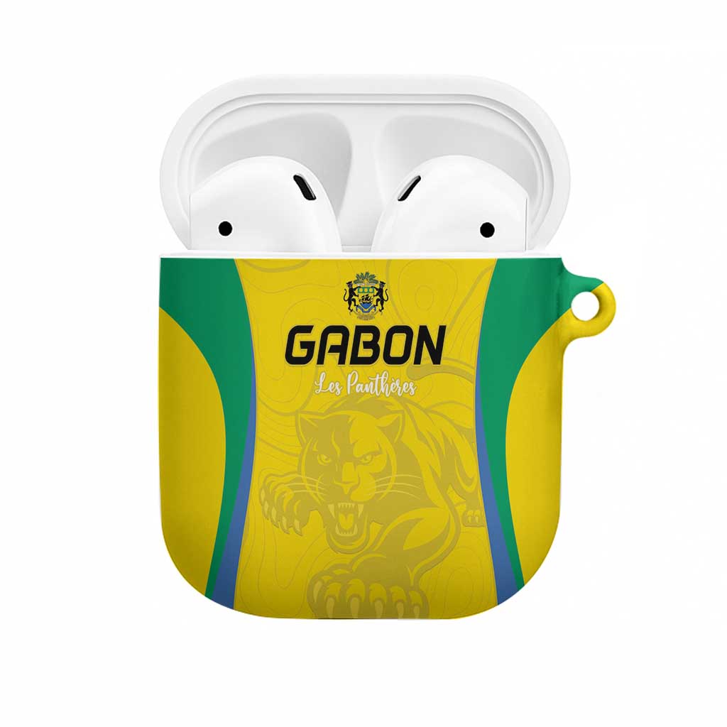 Gabon Football AirPods Case Go Champions Les Pantheres - African Pride