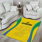 Gabon Football Area Rug Go Champions Les Pantheres - African Pride