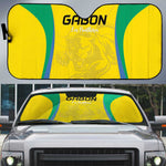 Gabon Football Auto Sun Shade Go Champions Les Pantheres - African Pride
