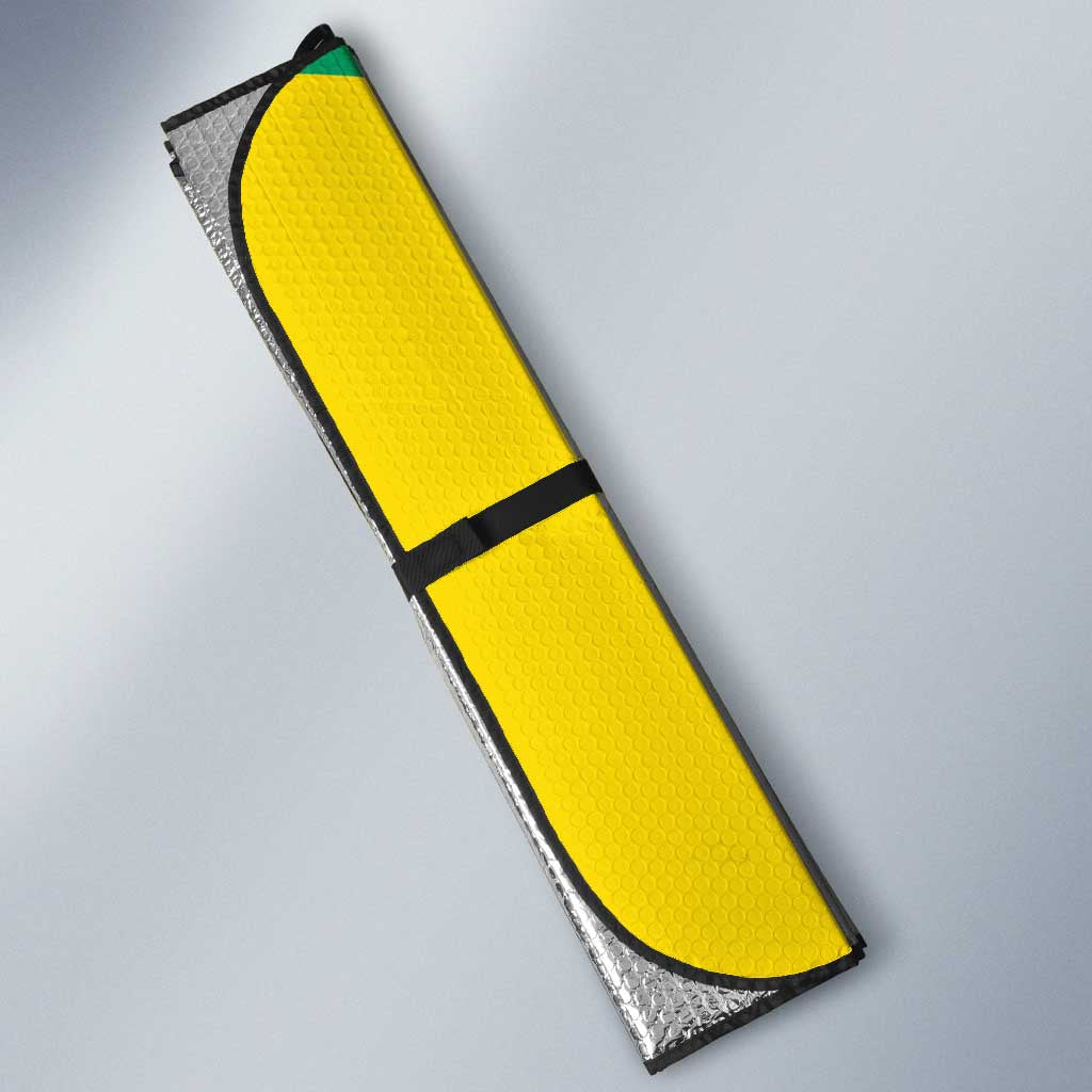 Gabon Football Auto Sun Shade Go Champions Les Pantheres - African Pride