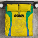 Gabon Football Bedding Set Go Champions Les Pantheres - African Pride