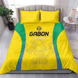 Gabon Football Bedding Set Go Champions Les Pantheres - African Pride