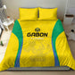 Gabon Football Bedding Set Go Champions Les Pantheres - African Pride