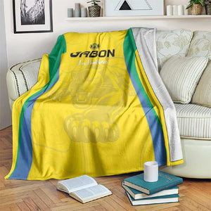 Gabon Football Blanket Go Champions Les Pantheres - African Pride