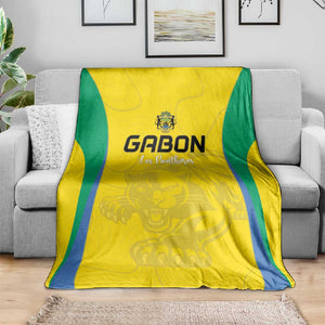 Gabon Football Blanket Go Champions Les Pantheres - African Pride
