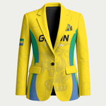 Custom Gabon Football Blazer Go Champions Les Pantheres - African Pride