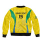 Custom Gabon Football Bomber Jacket Go Champions Les Pantheres - African Pride