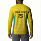 Custom Gabon Football Button Sweatshirt Go Champions Les Pantheres
