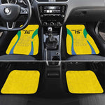 Custom Gabon Football Car Mats Go Champions Les Pantheres - African Pride