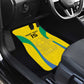 Custom Gabon Football Car Mats Go Champions Les Pantheres - African Pride